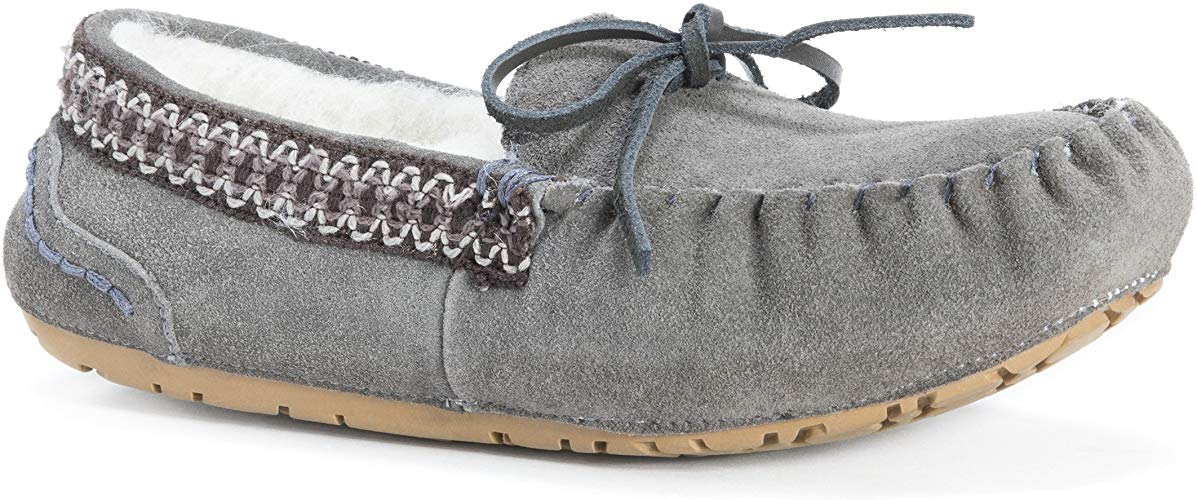 MUK LUKS Women's Jane Suede Moccasin