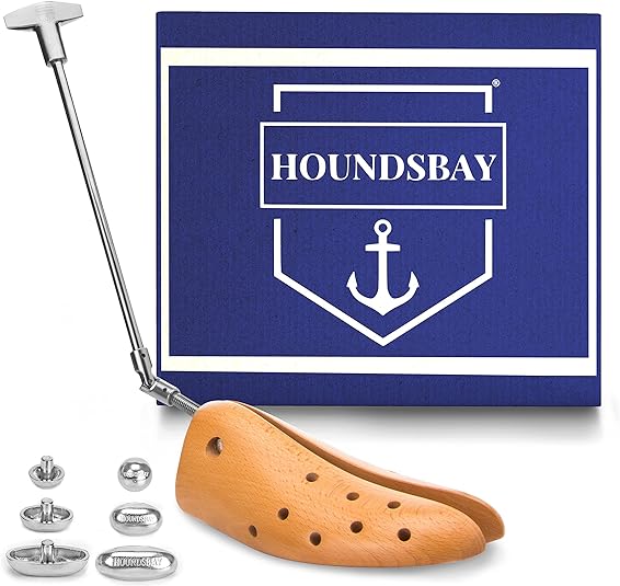 HOUNDSBAY Boxer Heavy-Duty Professional Boot Stretcher | Loosen Hiking Boots & Work Boots