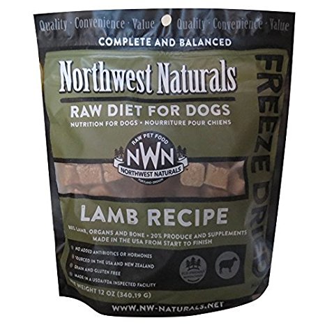 Northwest Naturals Raw Rewards Freeze Dried Nuggets - Dinner for Dogs (Lamb)
