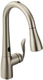 Moen 7594ESRS Arbor With Motionsense One-Handle High Arc Pulldown Kitchen Faucet Featuring Reflex Spot Resist Stainless