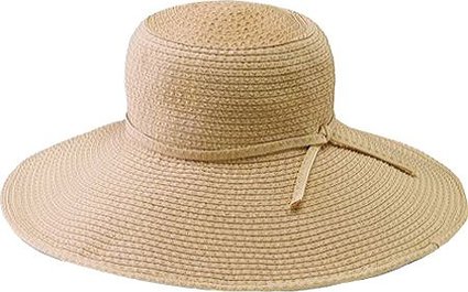 San Diego Women's Ribbon Braid Hat With 5 Inch Brim