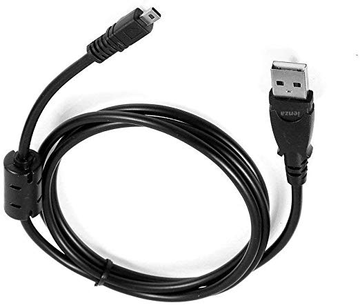 ienza Replacement USB Cable Cord for Sony Cybershot Cyber-Shot DSCH200, DSCH300, DSCW370, DSCW800, DSCW830, DSC-H200, DSC-H300, DSC-W370, DSC-W800, DSC-W830