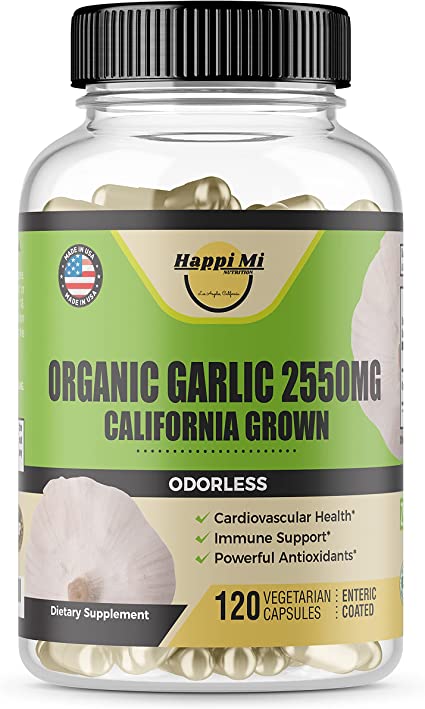 Organic Garlic Supplements