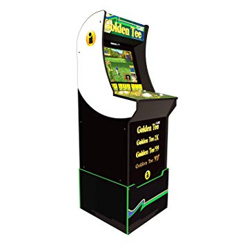 Arcade 1Up Golden Tee Classic Arcade with Riser, 5ft