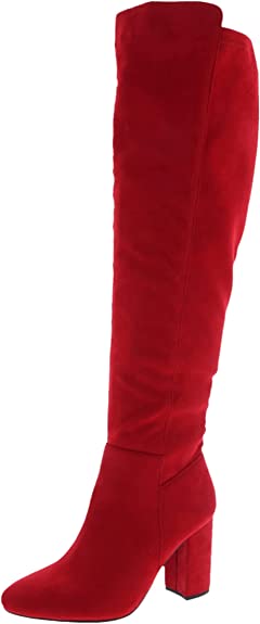 Womens Classy High Heel Knee High Boots