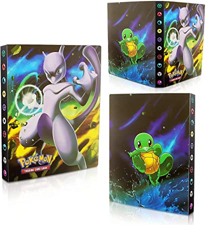 Pokemon Card Folder, Card Collectors Album, Pokemon Trading Cards, Pokemon Card Album, Pokemon Cards Holder Binder, 30 Page - Can Hold up to 240 Cards