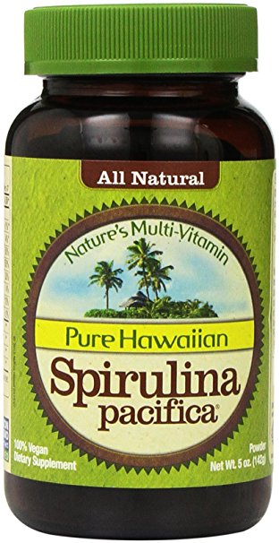 Nutrex Hawaii Hawaiian Spirulina Pacifica Powder, 5-Ounce Bottle