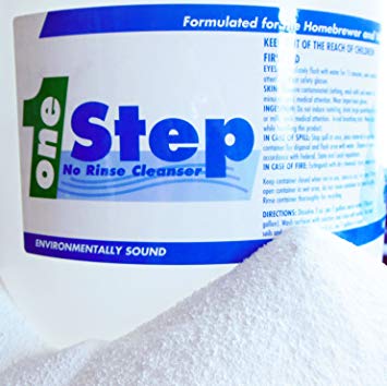 One Step No Rinse Cleaner - 1 Lb.