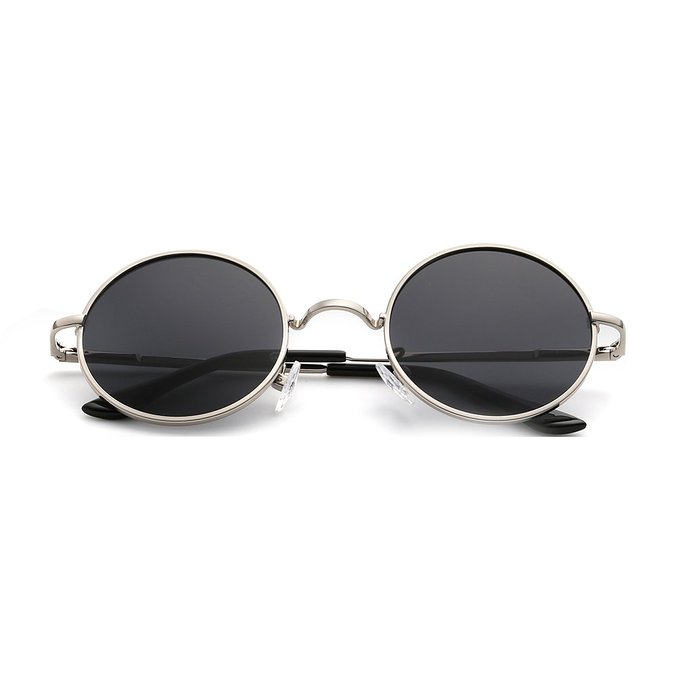 Menton Ezil Lennon Style Retro Vintage Round Circle Hippie Sunglasses Polarized ME8124