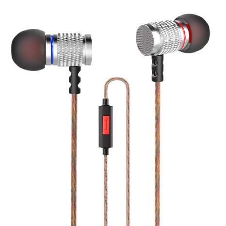 KZ EDR2 Heavy Bass Metal HIFI In-Ear Earphone Headset for iPhone/Samsung/Xiaomi (with Mic)