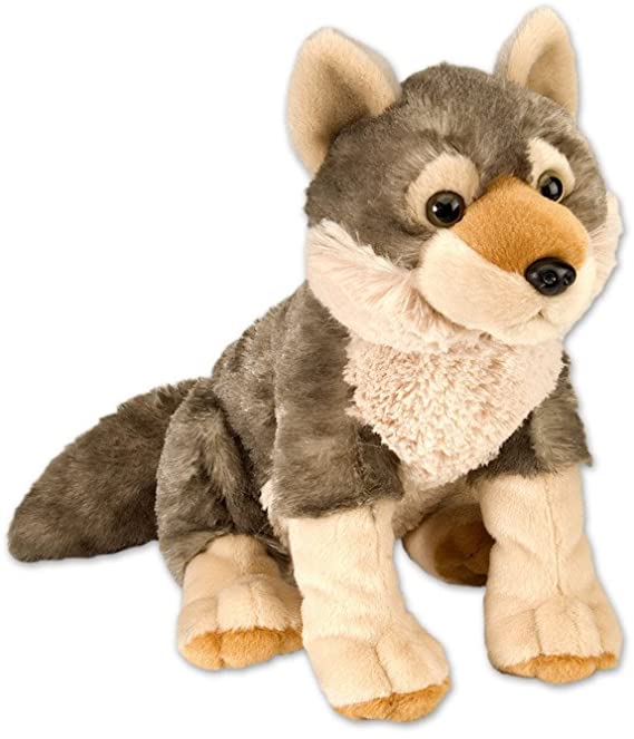 Wild Republic 10963 Wolf Plush, Cuddlekins Cuddly Soft Toys, Kids Gifts, 30 cm