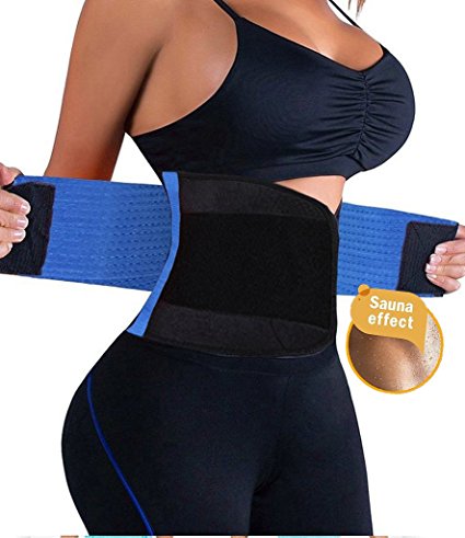 Women's Waist Trainer Tummy Control Body Shaper Belly Wrap Band-Best Waist Trimmer Slimmer Postpartum Belt for Weight Loss