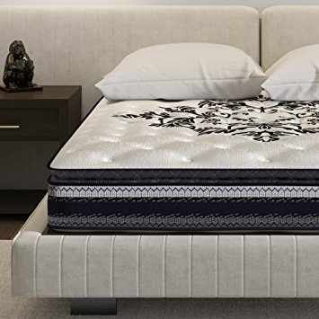 Signature Sleep Inspiration 10-Inch Premium Foam and Independently Encased Coil Mattress with CertiPUR-US certified foam, Extra Comfort - Queen