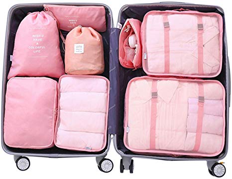 OEE Luggage Packing Organizers Packing Cubes Set for Travel