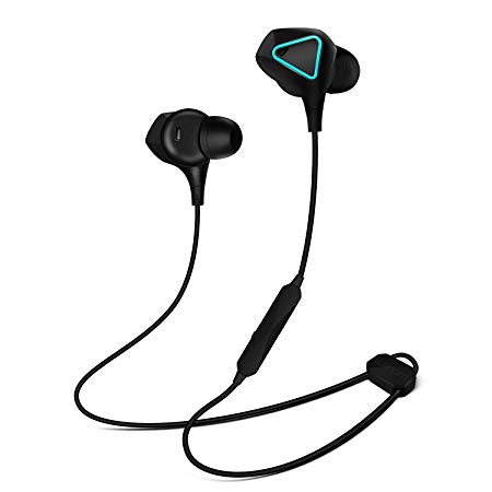 DIZA100 Earbud Bluetooth Headset with Active Noise Canceling, Stereo AptX HD Stereo Sound, Sport Carrying Bag