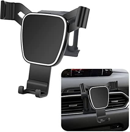 LUNQIN Car Phone Holder for 2017-2021 Mazda CX-5 CX5 Auto Accessories Navigation Bracket Interior Decoration Mobile Cell Phone Mount