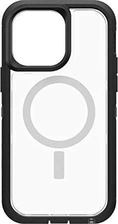 OtterBox DEFENDER XT CLEAR SERIES for iPhone 14 Pro Max (ONLY) -BLACK CRYSTAL