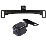 I-Max HD CCD Waterproof Car Rear View License Plate Backup Camera with Optional Customized Guiding Line for Ford Pickup Truck ect- Two Installation Methods