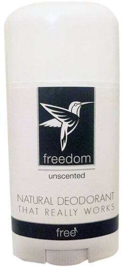 Freedom Stick Deodorant I All Day Natural Odor Protection I Aluminum & Paraben Free I Tested & Loved by Cancer Survivors, Busy Execs, Military Personnel, Athletes, Healthy Moms & Kids - Unscented