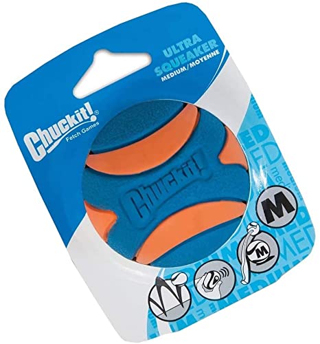 Chuckit Ultra Squeaker Ball Medium (1 Pack)