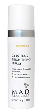 M.A.D Skincare C4 Intensiv Brightening Serum W/ Pro Strength Vitamin C 1 oz.