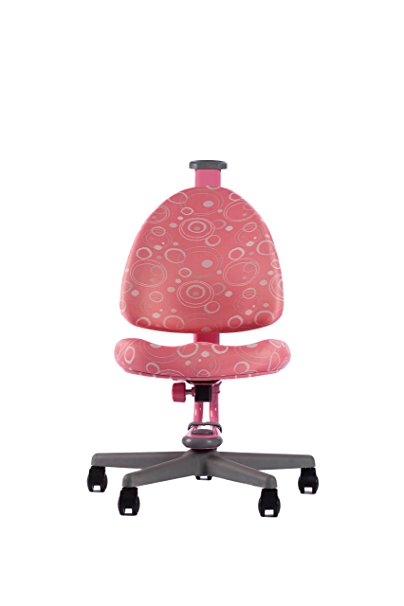 ApexDesk ALSC2533-PK Little Soleil Children's Height Adjustable Chair, Pink