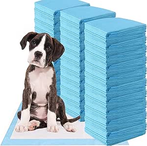 Giantex Puppy Pee Pads 300 Count, 36''x24'' Dog Potty Pads, Powerful Absorbency, 5-Layer Design, Leak-Proof Disposable Pet Piddle Training Pad for Dogs Doggie Cats Rabbits