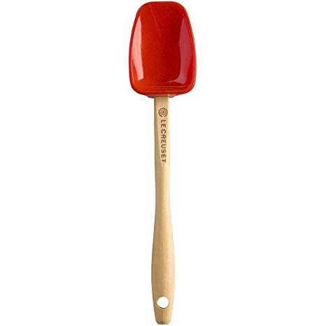 Le Creuset Silicone Condiment Spoon, Cherry