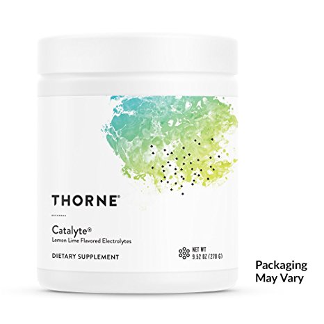 Thorne Research - Catalyte (Lemon Lime Flavored) - Electrolyte Replenishment and Energy Restoration Supplement - No Artificial Sweeteners - NSF Certified for Sport - 9.52 oz