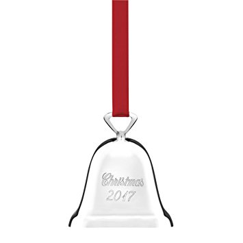 Reed & Barton Christmas Bell 2017 - Silverplated Ornament