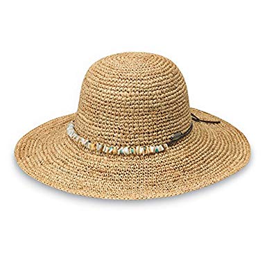 Wallaroo Hat Company Women's Sabrina Sun Hat - UPF 50  - Adjustable Fit