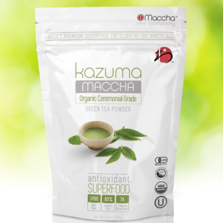 iMaccha Matcha Green Tea Powder Size 100g 35oz 100 USDA Certified Organic Japanese Ceremonial Grade Matcha Powder Dr Oz Recommended Supplements for All Day Natural Energy Juice Cleanse and Greens Detox An Amazing Anti-Aging Superfood Treat Yourself To A Green Tea Latte Or Smoothie Today