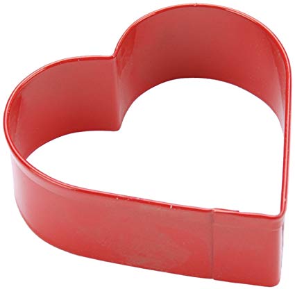 Wilton Red Metal Heart Cookie Cutter 3"