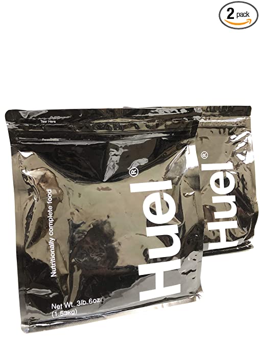 Huel Black Edition - Nutritionally Complete 100% Vegan Gluten-Free - Less Carbs More Protein - Powdered Meal (Vanilla, 2 Bags)