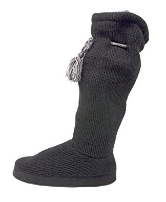 Muk Luks Women's Tall Fleece-Lined Slipper Boot