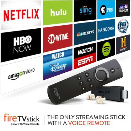 Certified Refurbished Fire TV Stick with Voice Remote