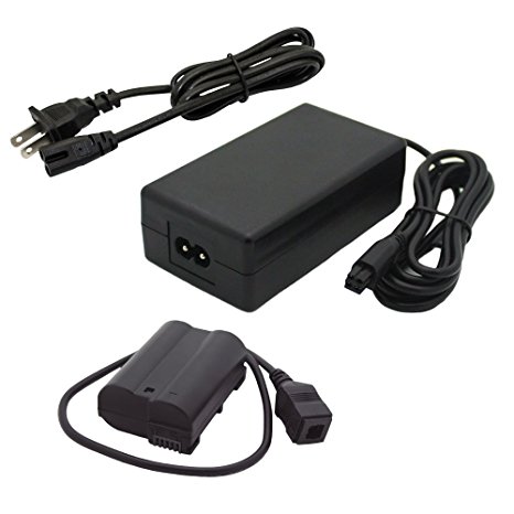 Kapaxen EH-5 Plus EP-5B AC Power Adapter Kit for Nikon 1 V1, D7000, D800 and D600 Digital Cameras