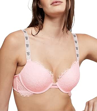 Victoria's Secret Women's Very Sexy Shine Strap Push Up Bra, Bras for Women (32A-38DD)