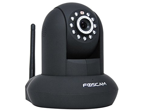 Foscam FI9821P Indoor Pan/Tilt H.264 720p Wirelessb/g/n IP Camera, F: 2.8 mm Lens, two ways audio