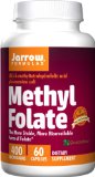 Jarrow Formulas Methyl Folate 5-MTHF Nutritional Supplement 400 Mcg 60 Count
