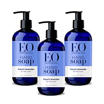 EO Hand Soap, French Lavender, 12 Ounce, 3 Count