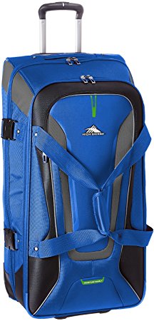 High Sierra AT7 Carry-on Wheeled Duffel with Backpack straps