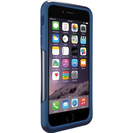 OtterBox COMMUTER iPhone 6 Plus/6s Plus Case - Frustration-Free Packaging - INK BLUE (ADMIRAL BLUE/DEEP WATER)