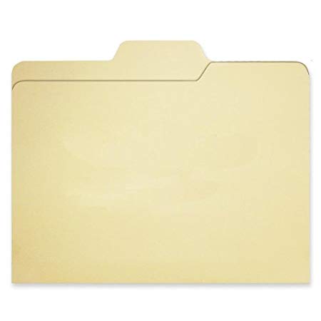 Find It File Folders, 1/3 Cut, 11 Point Stock, Letter Size, Manila, 80/Pack (FT07046)