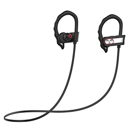 Wireless Bluetooth Headphones JEEMAK Bluetooth V4.1 Waterproof Sports Wireless In Ear Earbuds/Headset/Earphones with Mic for iPhone/Android Smart Phones