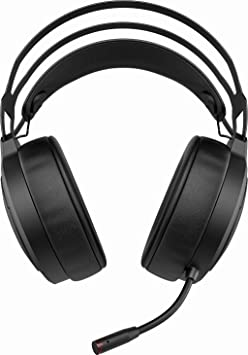 HP X1000 Wireless USB Over Ear Gaming Headphones with 7.1 Surround Sound with Mic/ 50 mm Drivers/ 20 Hours of Battery life/7HC43AA (Black)