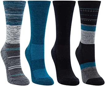 Kirkland Signature - Women's Extra Fine Merino Wool Trail Socks - 4 Pairs