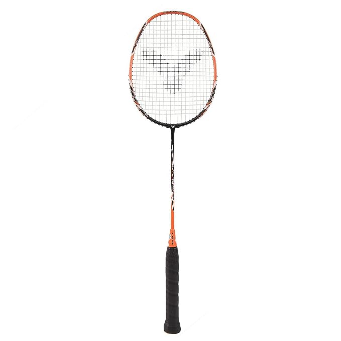 Victor Arrow Power 6000 High Tension Strung Badminton Racket 4U/G5 (Orange/Black)