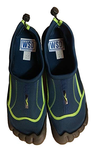 Wholesale Sock Deals WSD Mens Waterproof Shoes for Yoga, Exercise, Water, Beach, Diving, Aqua Socks