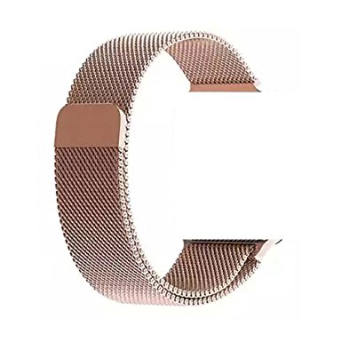 iPM Milanese Mesh with Magnet Closure Replacement Bracelet for 38mm Apple Watch - Rose Gold